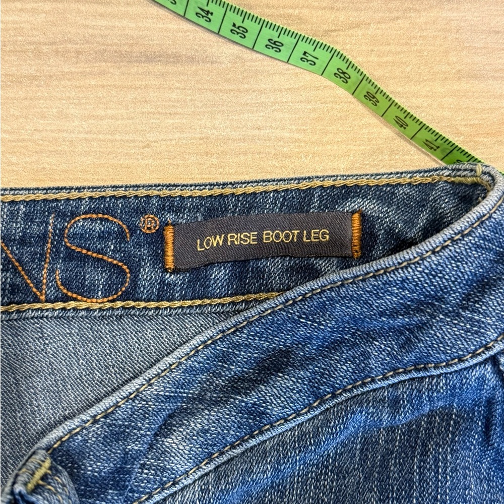 Jag Jeans Low Rise Boot Leg Dark Blue Denim- 10P - Picture 4 of 14